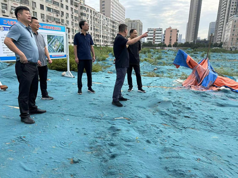 开云球赛_开云球赛中国有限公司
党委委员、副总经理张岩到侯寨新镇区安置区调研项目建设工作